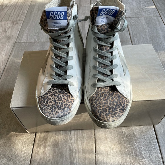 Golden Goose Shoes - Golden Goose Leopard Francy sz 38